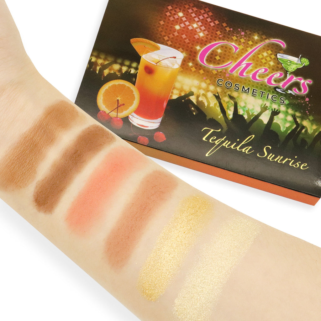 Tequila Contour, Blush & Highlight Palette - Cheers Cosmetics MX