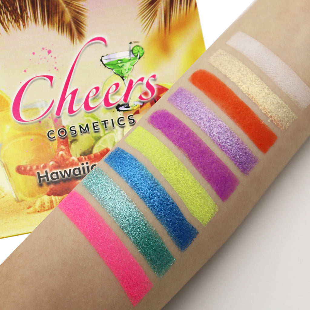 Hawaiian Sunset Eyeshadow Palette - Cheers Cosmetics MX
