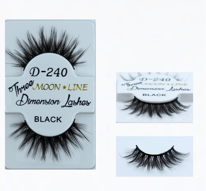 LASHES NATURAL D 240 - Cheers Cosmetics MX