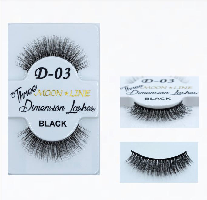 LASHES NATURAL D 3 - Cheers Cosmetics MX