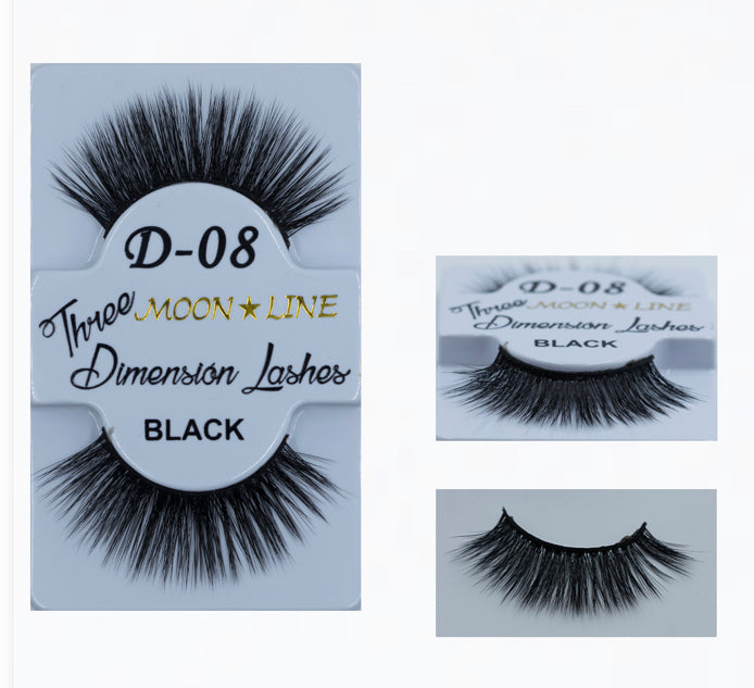 LASHES NATURAL D 8 - Cheers Cosmetics MX